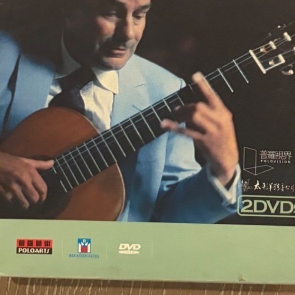 GUITARRA A Musical Journey Through Spain 2 DVD Set Julian Bream Chinese English